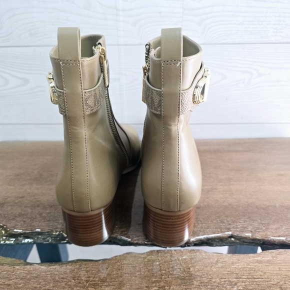 Michael Kors Parker Leather Booties - Picture 6 of 9